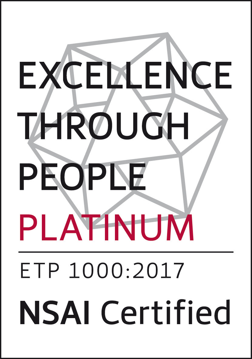 Excellence through people platinum award