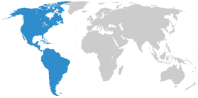 Americas map