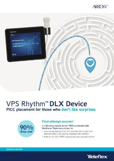 VPS Rhythm DLX Device with NaviCurve Stylet Data Sheet