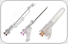 Sharps protected needles
