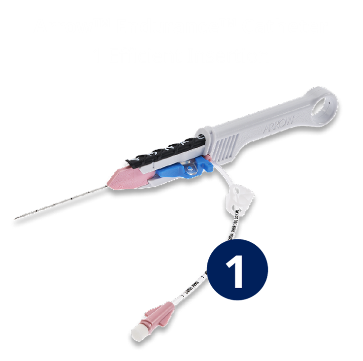 Arrow Endurance Catheter one insertion